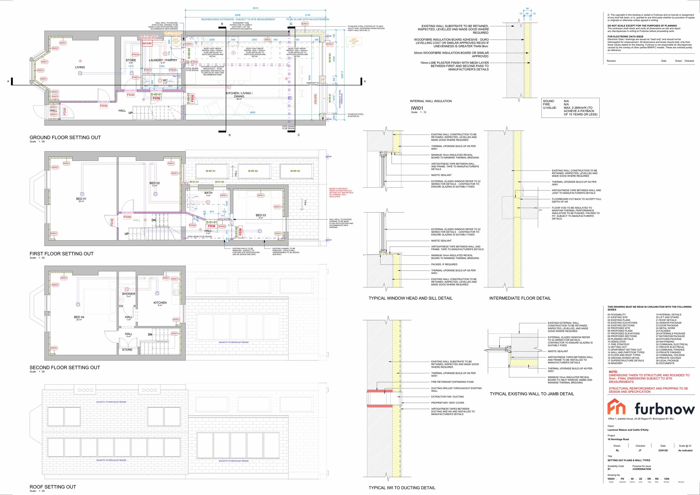 Annotated survey plan